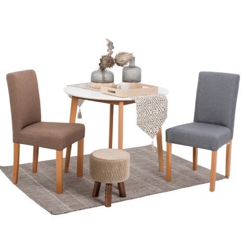 ΚΑΡΕΚΛΑ ΤΡΑΠΕΖΑΡΙΑΣ Fylliana Τ-11 SAWANA ΚΑΦΕ / NATURAL 45x40x90εκ