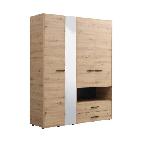 ΝΤΟΥΛΑΠΑ LEON 4K2FO ARTISAN OAK 161x55x205.εκ