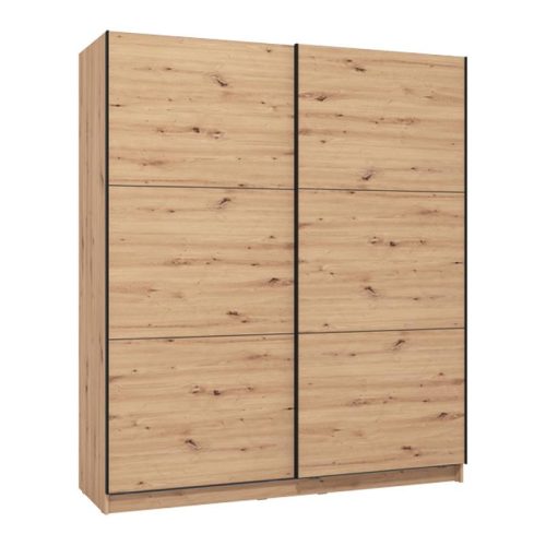ΝΤΟΥΛΑΠΑ SIERRA 180 ARTISAN OAK 180x62.5x210εκ