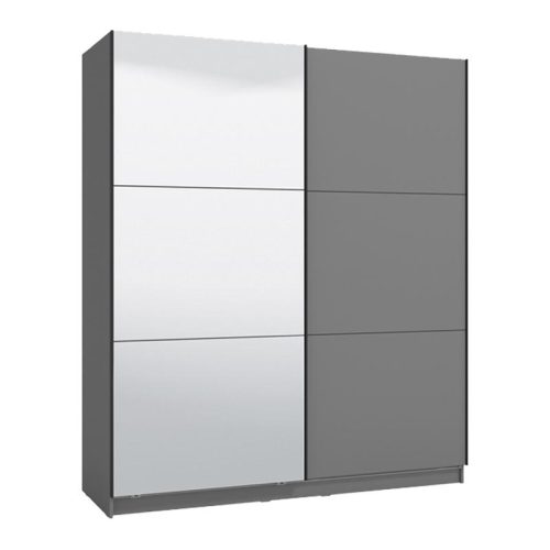 ΝΤΟΥΛΑΠΑ SIERRA 180 ΜΕ ΚΑΘΡΕΦΤΗ ΓΚΡΙ 180x62.5x210εκ