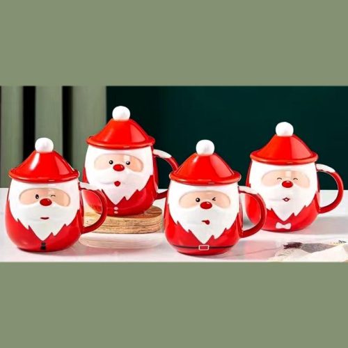 ΧΡΙΣΤΟΥΓΕΝΝΙΑΤΙΚΗ ΚΟΥΠΑ ΑΓΙΟΣ ΒΑΣΙΛΗΣ 1/4 ΚΟΚΚΙΝΟ ΧΡΩΜΑ 450ml