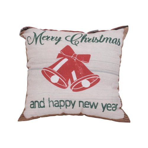 ΧΡΙΣΤΟΥΓΕΝΝΙΑΤΙΚΟ ΔΙΑΚΟΣΜΗΤΙΚΟ ΜΑΞΙΛΑΡΙ ΔΙΠΛΗΣ ΟΨΗΣ Fylliana "Xmas Wish" 40x40εκ