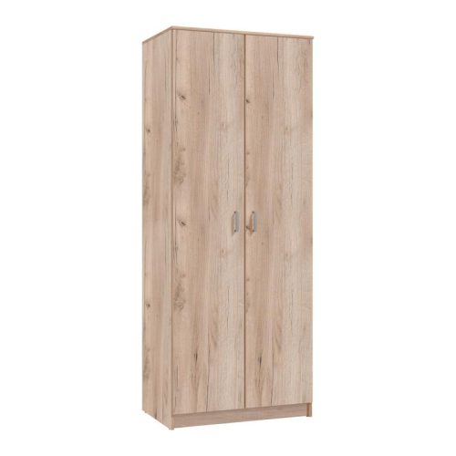 ΝΤΟΥΛΑΠΑ HANA 2Κ GREY OAK 80x52x205εκ
