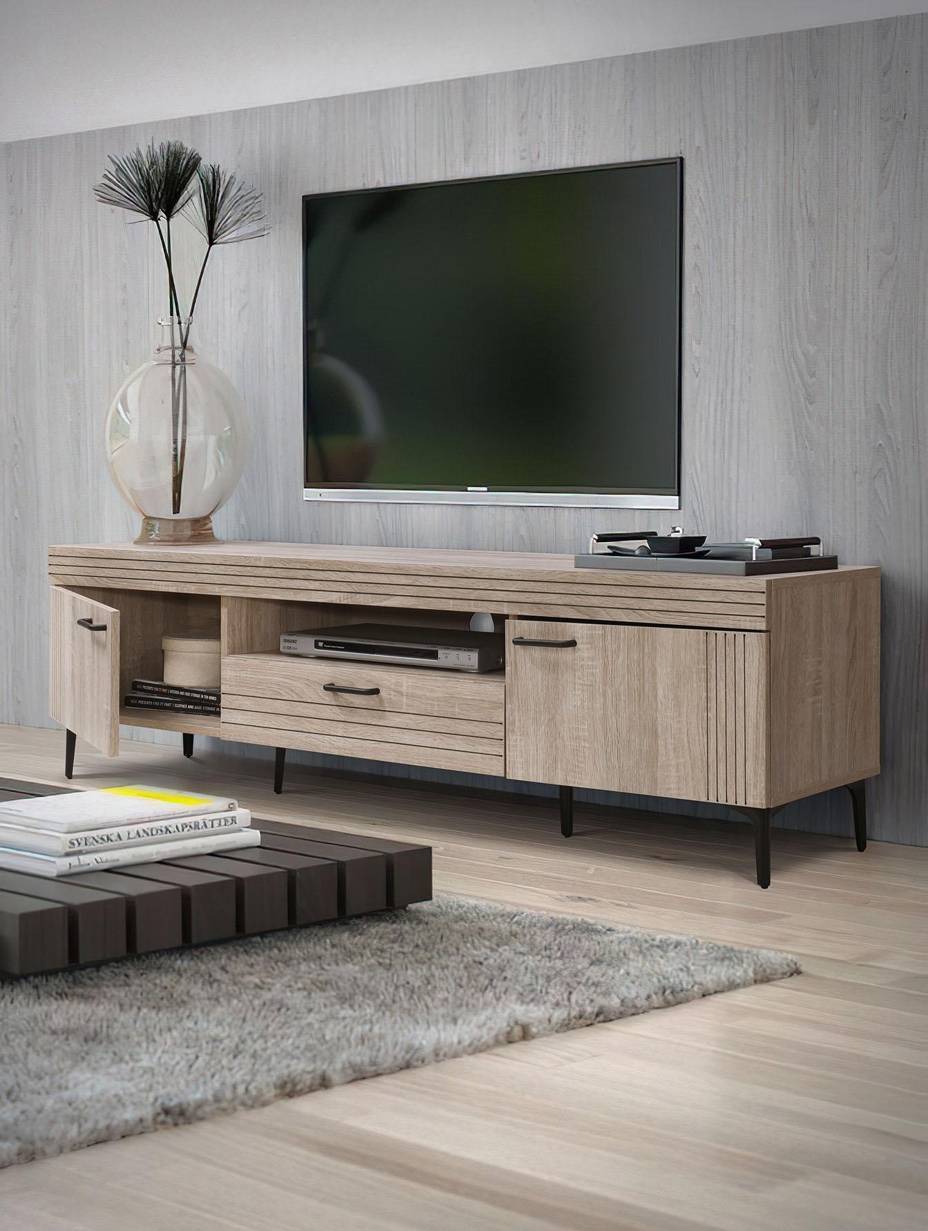 ΕΠΙΠΛΟ ΤΗΛΕΟΡΑΣΗΣ Fylliana Board 150 SONOMA ΧΡΩΜΑ 150x37x44εκ