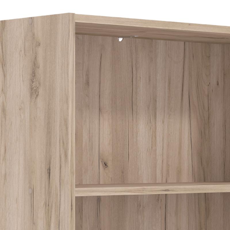ΒΙΒΛΙΟΘΗΚΗ TOMAR 3 GREY OAK 70x24,5x107,5εκ