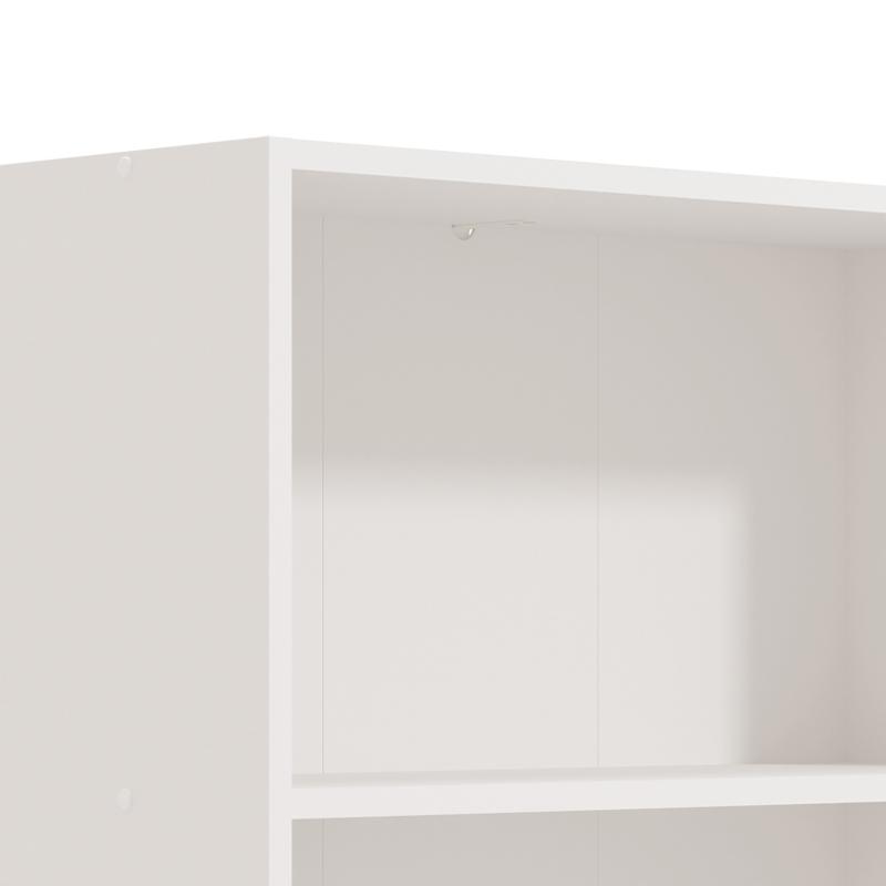 ΒΙΒΛΙΟΘΗΚΗ TOMAR 4 ΛΕΥΚΟ ΧΡΩΜΑ 70x24,5x142εκ