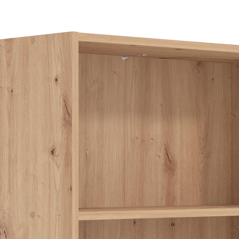 ΒΙΒΛΙΟΘΗΚΗ TOMAR 5 ARTISAN OAK 70x24,5x176,5εκ