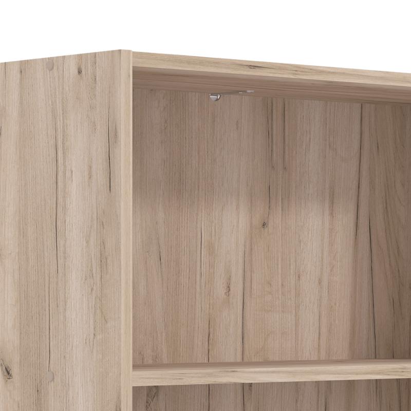 ΒΙΒΛΙΟΘΗΚΗ TOMAR 5 GREY OAK 70x24,5x176,5εκ