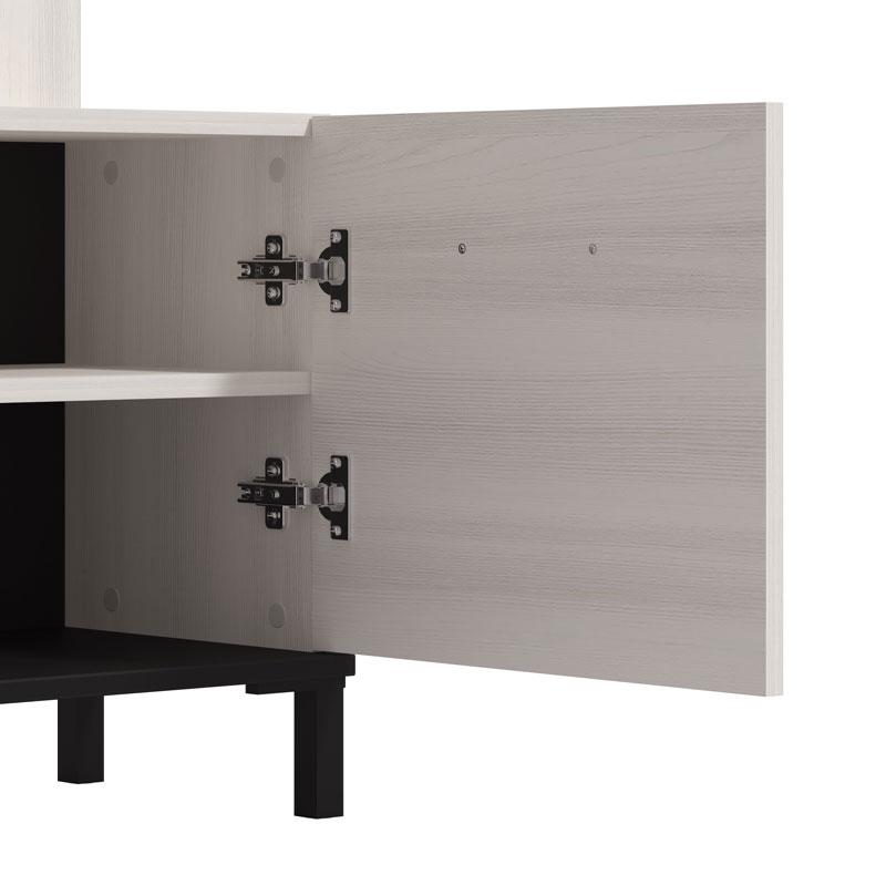 ΕΠΙΠΛΟ ΧΩΛ CAPITELLO SURFSIDE-ΜΑΥΡΟ-ΜΑΥΡΟ ΜΑΤ FOIL 90x33x191εκ fxtr