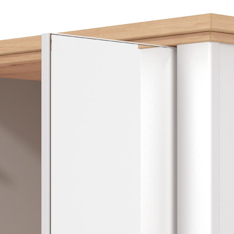 ΕΠΙΠΛΟ ΕΙΣΟΔΟΥ VALENCIA P2 OG ΛΕΥΚΟ-ARTISAN OAΚ-ΛΕΥΚΟ ΜΑΤ 75x41x194,5εκ fxtr