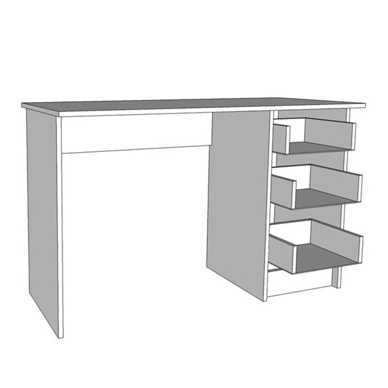 ΓΡΑΦΕΙΟ Leo Sonoma 121x50x75εκ