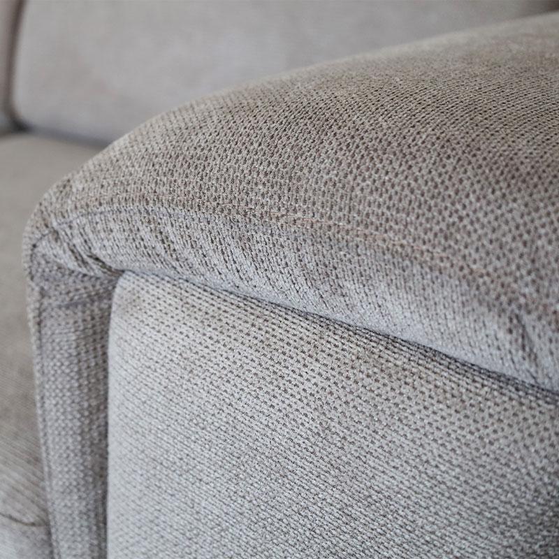 ΚΑΝΑΠΕΣ ΑΡΙΣΤΕΡΗ ΓΩΝΙΑ Fylliana Alessia ΜΠΕΖ ΥΦΑΣΜΑ 284x216x100εκ