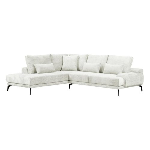 ΚΑΝΑΠΕΣ ΑΡΙΣΤΕΡΗ ΓΩΝΙΑ Fylliana Cristina ΠΕΡΛΑ ΧΡΩΜΑ 300x230x92εκ