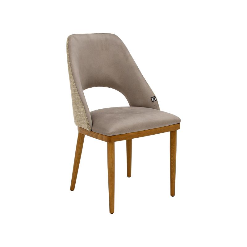 ΚΑΡΕΚΛΑ ΤΡΑΠΕΖΑΡΙΑΣ Fylliana Castel ΜΠΕΖ ΧΡΩΜΑ 50x56x93εκ