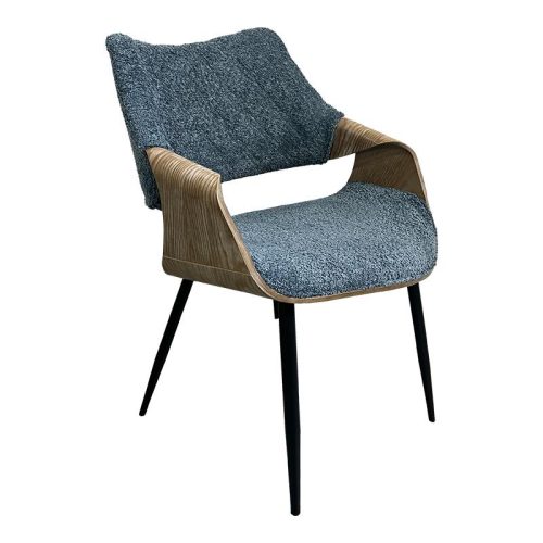 ΚΑΡΕΚΛΑ ΤΡΑΠΕΖΑΡΙΑΣ Fylliana FL6145 ΜΠΛΕ ΥΦΑΣΜΑ 58x56x83εκ