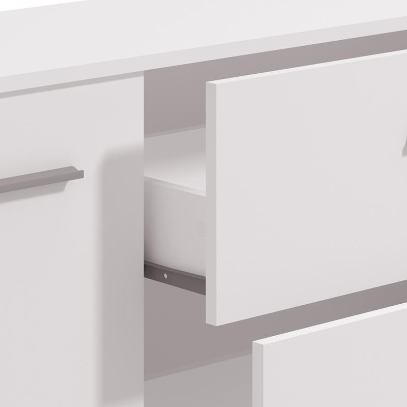 ΚΟΜΟΤΑ-ΜΠΟΥΦΕΣ GARONA 3K3F ΛΕΥΚΟ ΧΡΩΜΑ 158x33x80,5εκ