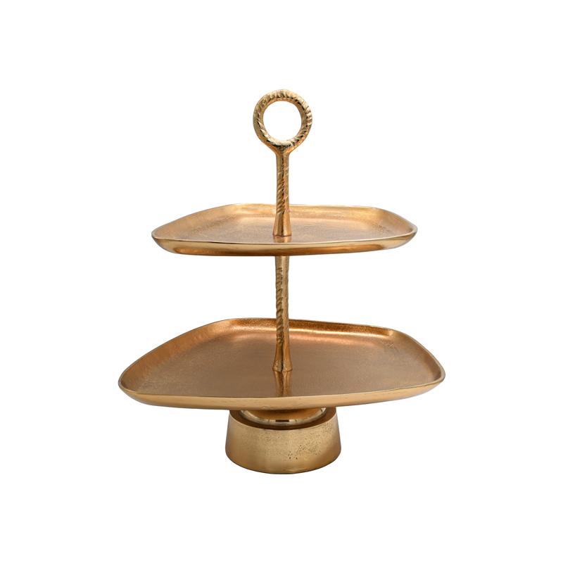 ΜΕΤΑΛΛΙΚΟΣ ΔΙΑΚΟΣΜΗΤΙΚΟΣ ΔΙΩΡΟΦΟΣ ΔΙΣΚΟΣ Fylliana FL11395 ΧΡΥΣΟ ΧΡΩΜΑ 42x35x45εκ