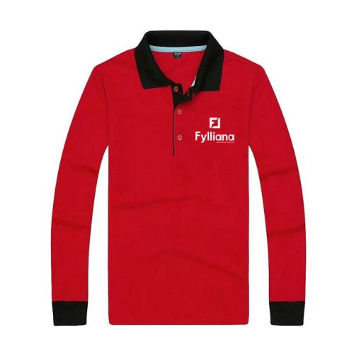 ΜΠΛΟΥΖΑ ΠΟΛΟ ΜΑΚΡΥΜΑΝΙΚΗ FYLLIANA UNISEX ΚΟΚΚΙΝΟ ΧΡΩΜΑ EXTRA LARGE ΜΕΓΕΘΟΣ