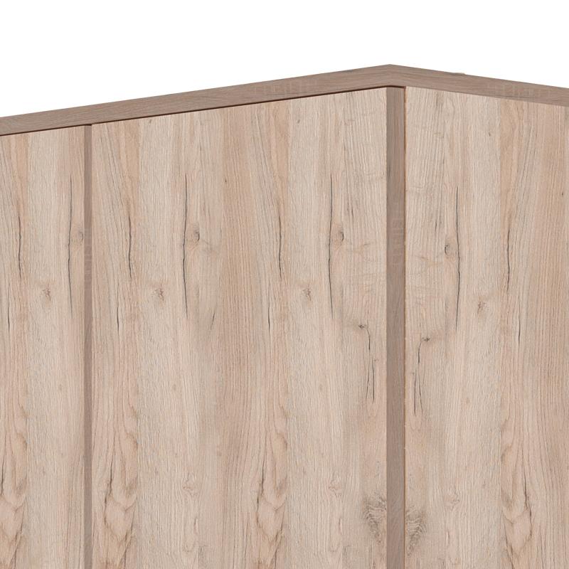 ΝΤΟΥΛΑΠΑ HANA 2Κ GREY OAK 80x52x205εκ