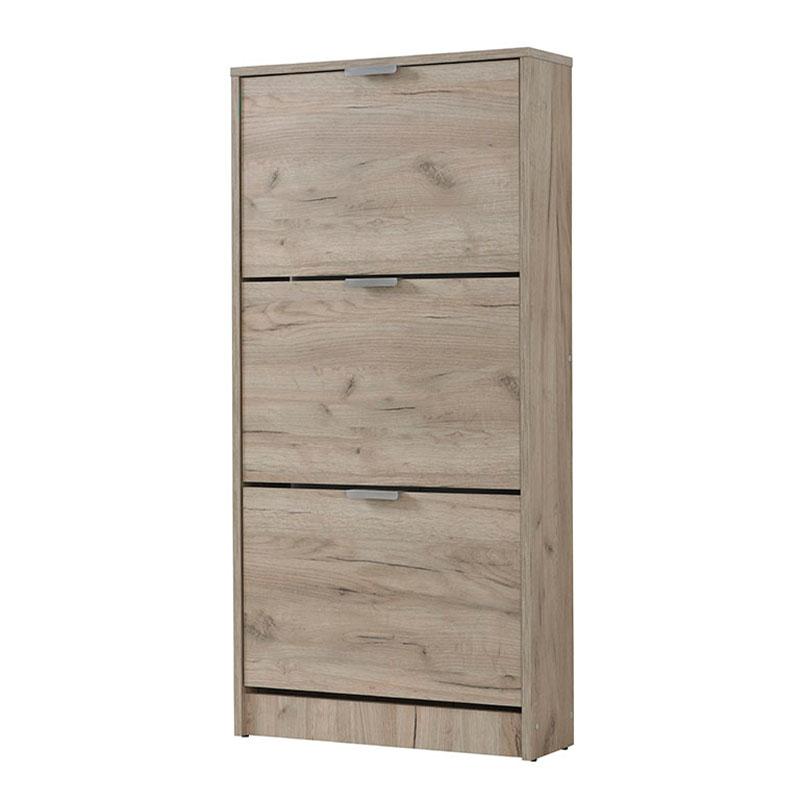 ΠΑΠΟΥΤΣΟΘΗΚΗ Hugo 23 Grey Oak 67x28x119εκ