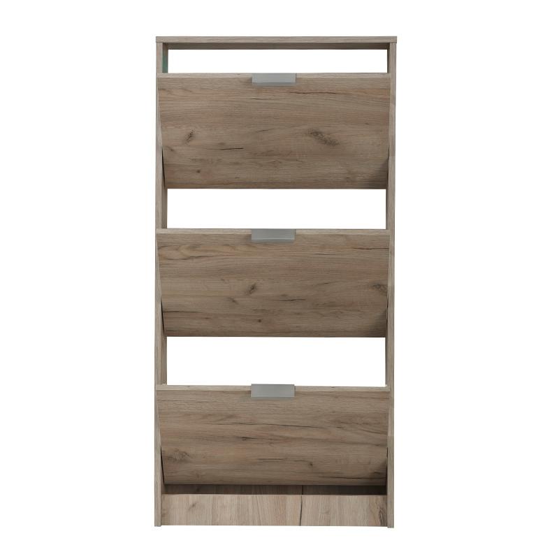 ΠΑΠΟΥΤΣΟΘΗΚΗ Hugo 23 Grey Oak 67x28x119εκ