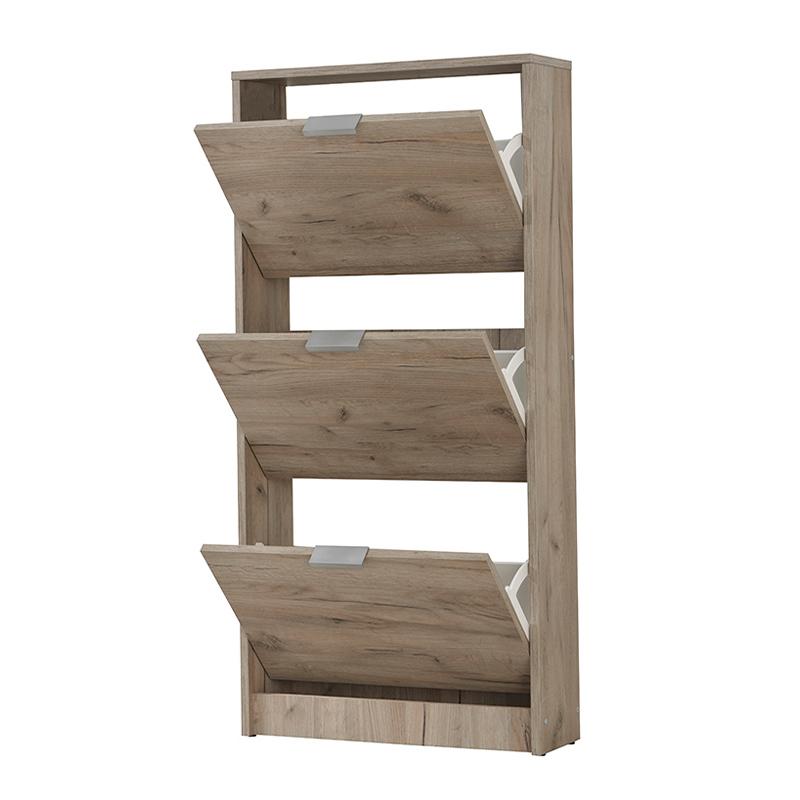 ΠΑΠΟΥΤΣΟΘΗΚΗ Hugo 23 Grey Oak 67x28x119εκ