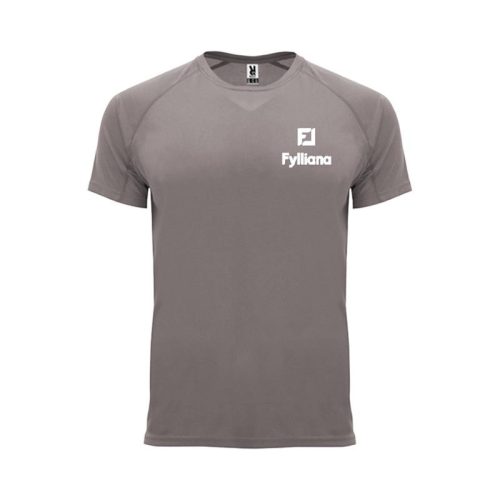 T-SHIRT FYLLIANA ΜΑΚΟ UNISEX ΓΚΡΙ ΧΡΩΜΑ MEDIUM ΜΕΓΕΘΟΣ