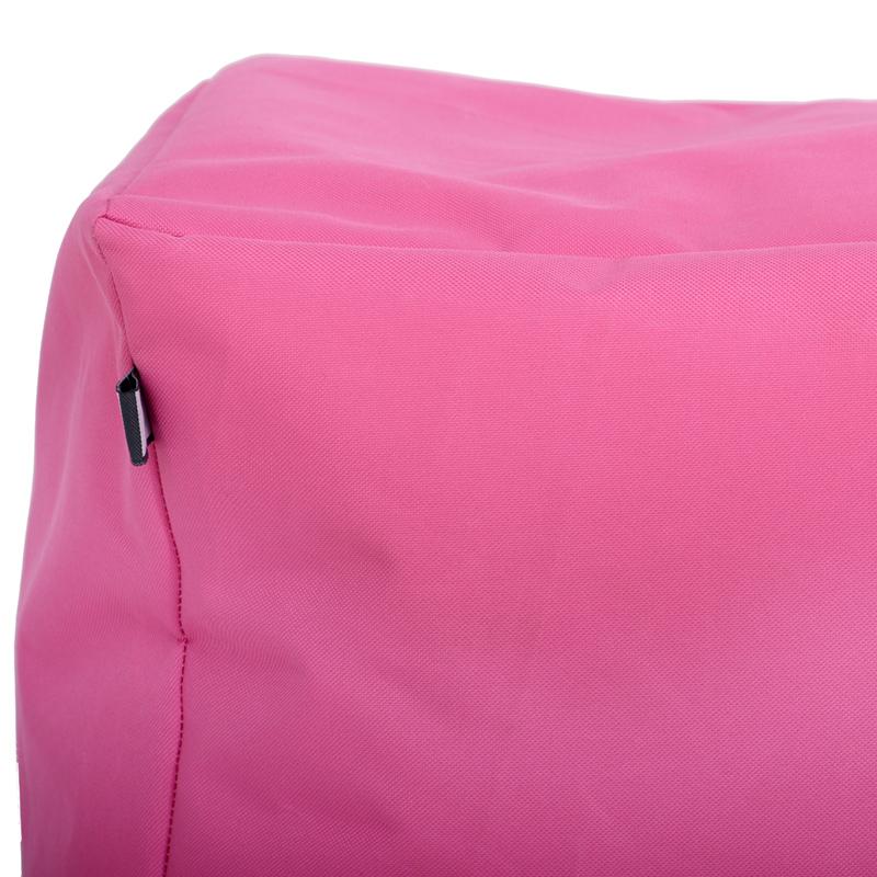 ΤΕΤΡΑΓΩΝΟ ΠΟΥΦ-ΣΚΑΜΠΟ Fylliana Cube ΡΟΖ ΧΡΩΜΑ 40x40x40εκ