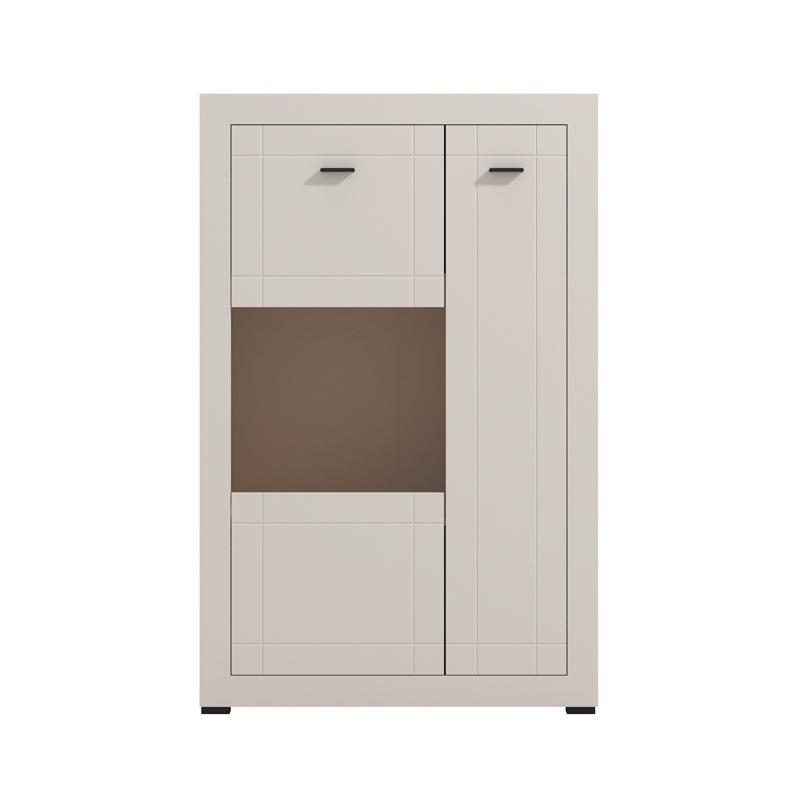 ΒΙΤΡΙΝΑ WARWICK 2K VS1 130 CASHMERE/CASHMERE MATT FOIL 84x35x130εκ