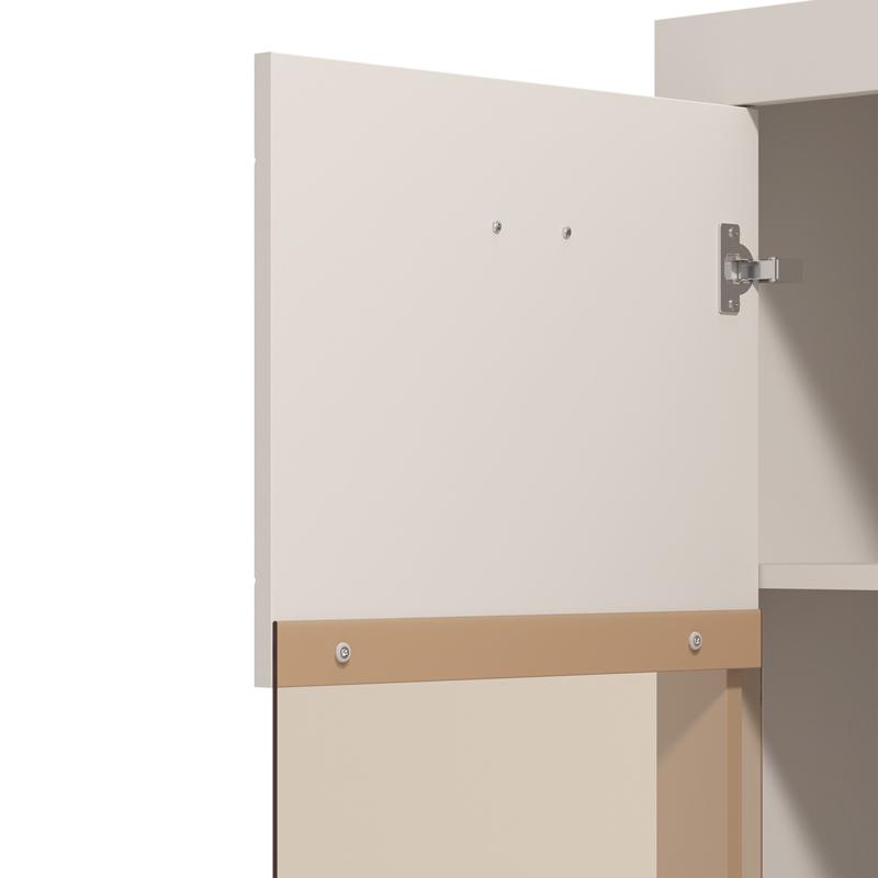 ΒΙΤΡΙΝΑ WARWICK 2K VS1 130 CASHMERE/CASHMERE MATT FOIL 84x35x130εκ