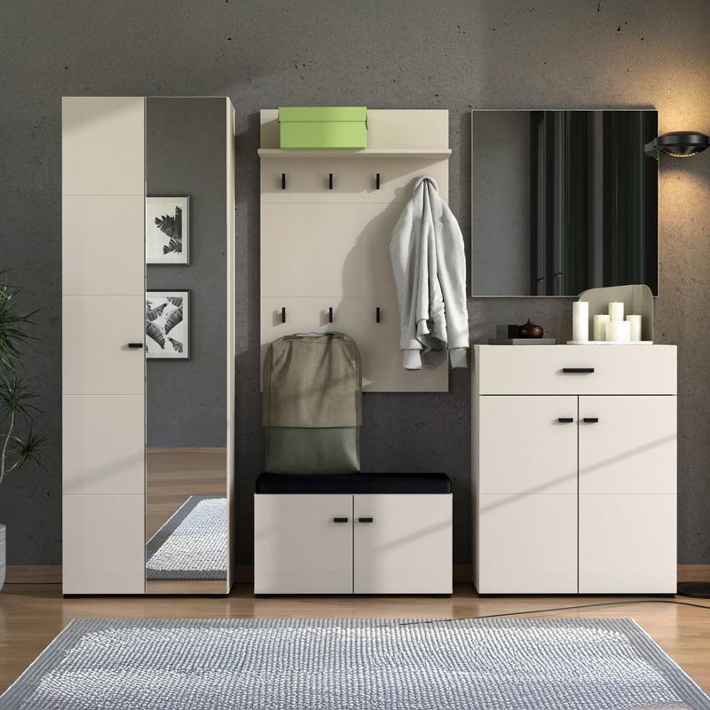 ΕΠΙΠΛΟ ΕΙΣΟΔΟΥ-ΧΩΛ RATHLIN P2K OG CASHMERE ΧΡΩΜΑ 64x35x194εκ