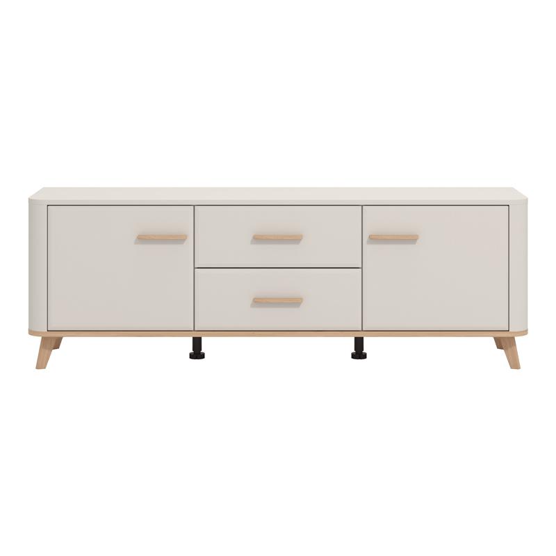 ΕΠΙΠΛΟ ΤΗΛΕΟΡΑΣΗΣ DARWEN 154 3K2F2V CASHMERE/ARTISAN OAK/CASHMERE MATT FOIL 154x40x53εκ