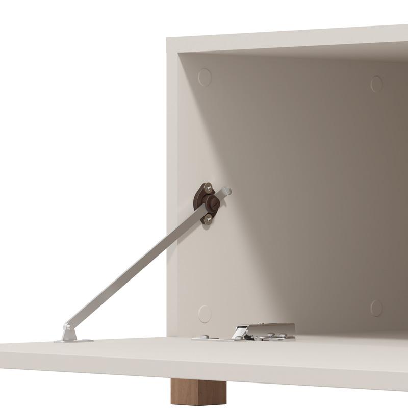 ΚΕΝΤΡΟ ΨΥΧΑΓΩΓΙΑΣ-ΣΥΝΘΕΣΗ AUREL ARTISAN ΟΑΚ/CASHMERE 238x42x161εκ