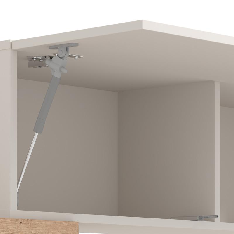 ΚΕΝΤΡΟ ΨΥΧΑΓΩΓΙΑΣ-ΣΥΝΘΕΣΗ AUREL ARTISAN ΟΑΚ/CASHMERE 238x42x161εκ