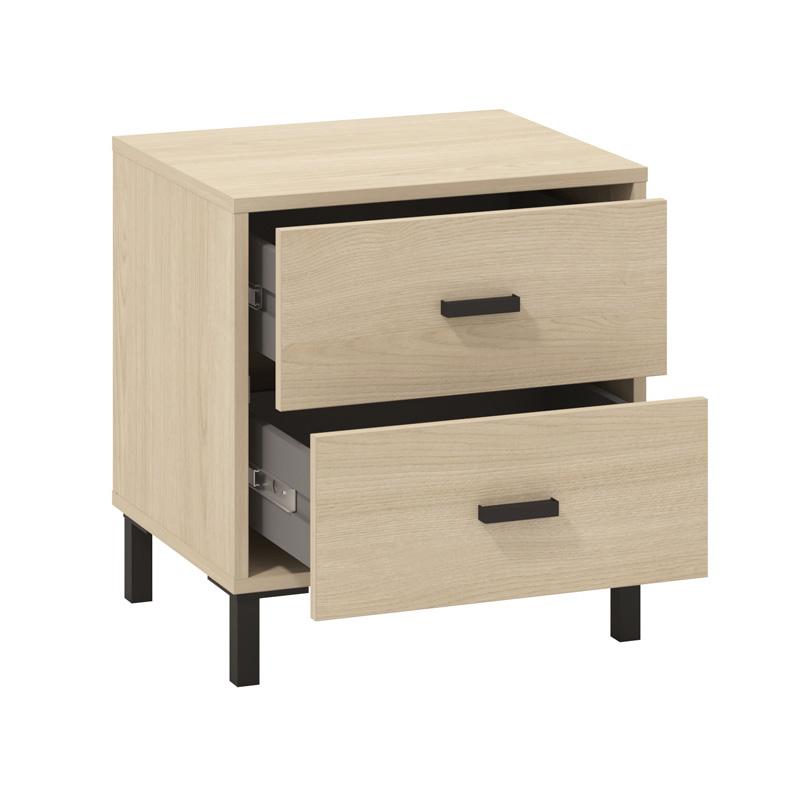 ΚΟΜΟΔΙΝΟ ARBELA NO2F LIGHT PORT OAK ΧΡΩΜΑ 48x40x52εκ