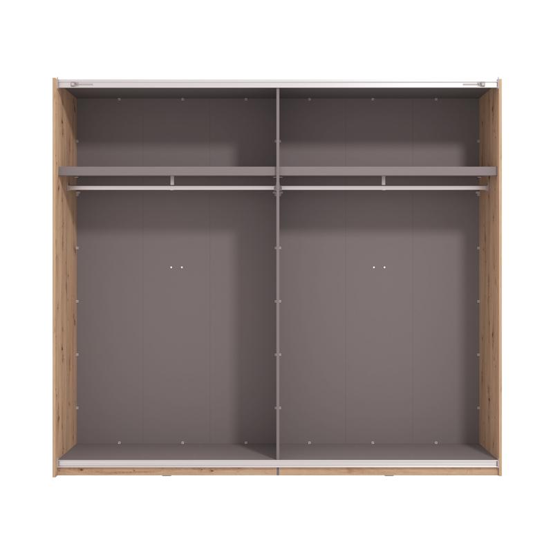 ΝΤΟΥΛΑΠΑ GARD 245 OG h217 ΜΕ ΚΑΘΡΕΦΤΗ ARTISAN OAK ΧΡΩΜΑ 245x61x218εκ