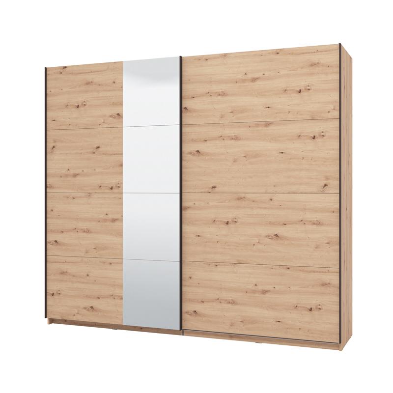 ΝΤΟΥΛΑΠΑ GARD 245 OG h217 ΜΕ ΚΑΘΡΕΦΤΗ ARTISAN OAK ΧΡΩΜΑ 245x61x218εκ