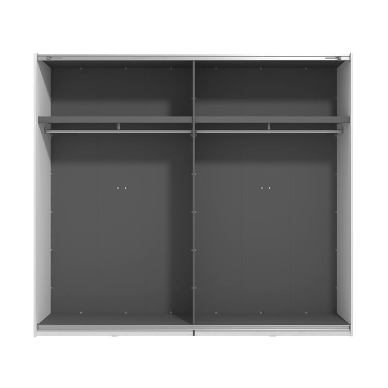 ΝΤΟΥΛΑΠΑ GARD 245 OG h217 ΜΕ ΚΑΘΡΕΦΤΗ ΛΕΥΚΟ ΧΡΩΜΑ 245x61x218εκ