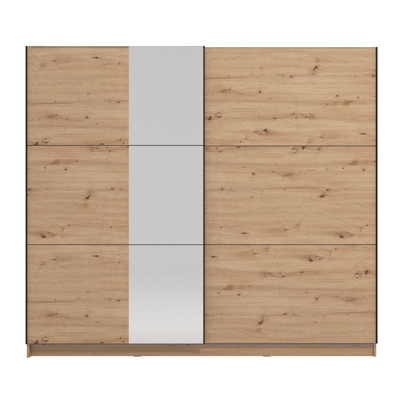 ΝΤΟΥΛΑΠΑ SIERRA 240 ΜΕ ΚΑΘΡΕΦΤΗ ARTISAN OAK ΧΡΩΜΑ 237x63x210εκ