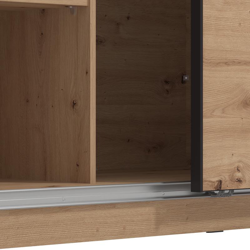 ΝΤΟΥΛΑΠΑ SIERRA 240 ΜΕ ΚΑΘΡΕΦΤΗ ARTISAN OAK ΧΡΩΜΑ 237x63x210εκ