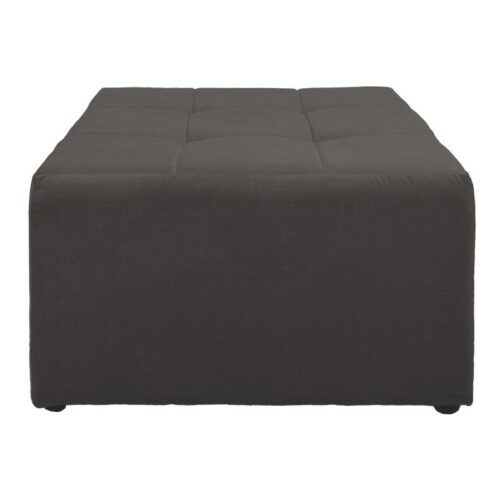 ΤΑΜΠΟΥΡΕ Fylliana NEW OTTOMAN ΓΚΡΙ 70x70x40εκ