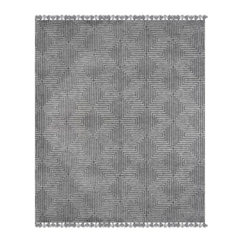 ΧΑΛΙ Fylliana Smother ΓΚΡΙ ΧΡΩΜΑ 160x230εκ sls