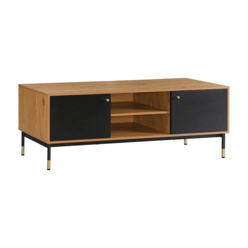 ΕΠΙΠΛΟ ΤΗΛΕΟΡΑΣΗΣ Fylliana Living ΚΑΦΕ-ΜΑΥΡΟ ΧΡΩΜΑ 150x40x54εκ