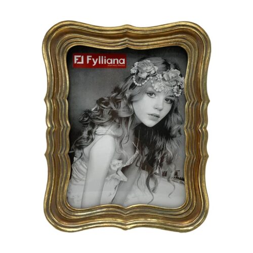 ΚΟΡΝΙΖΑ Fylliana FL24999 15x20 ΧΡΥΣΟ ΑΝΤΙΚΕ ΧΡΩΜΑ 20x2x25εκ