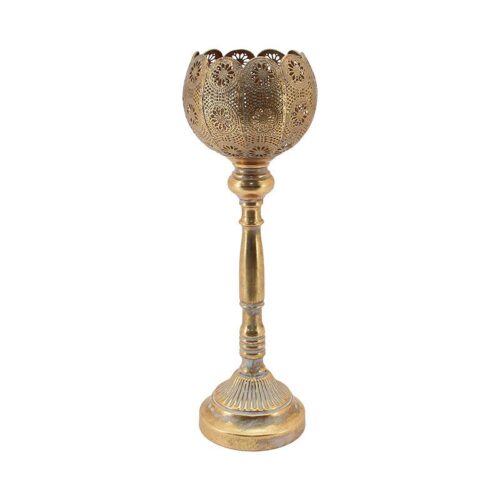 ΜΕΤΑΛΛΙΚΟ ΚΗΡΟΠΗΓΙΟ Fylliana FL245 15x15x44εκ