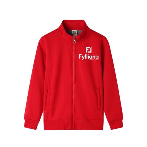 ΖΑΚΕΤΑ FLEECE FYLLIANA UNISEX ΚΟΚΚΙΝΟ ΧΡΩΜΑ LARGE ΜΕΓΕΘΟΣ