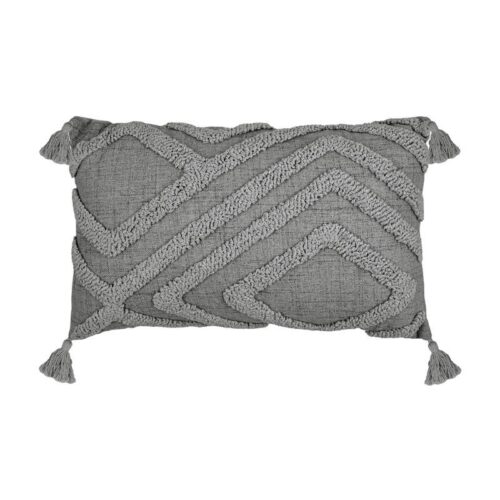 ΔΙΑΚΟΣΜΗΤΙΚΟ ΜΑΞΙΛΑΡΙ Fylliana Ruby ΓΚΡΙ ΧΡΩΜΑ 30x50x10εκ