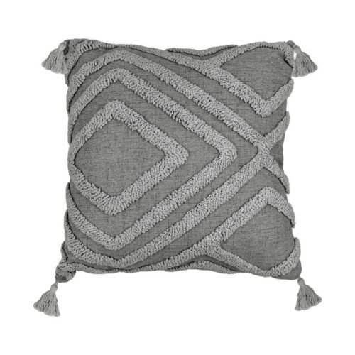 ΔΙΑΚΟΣΜΗΤΙΚΟ ΜΑΞΙΛΑΡΙ Fylliana Ruby ΓΚΡΙ ΧΡΩΜΑ 43x43x10εκ