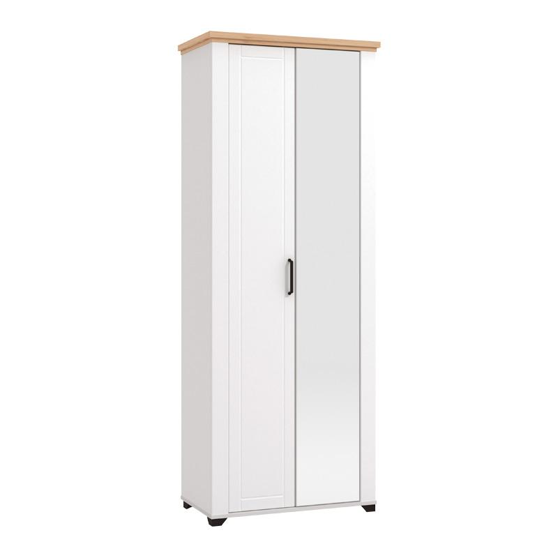 ΕΠΙΠΛΟ ΕΙΣΟΔΟΥ VALENCIA P2 OG ΛΕΥΚΟ-ARTISAN OAΚ-ΛΕΥΚΟ ΜΑΤ 75x41x194,5εκ fxtr