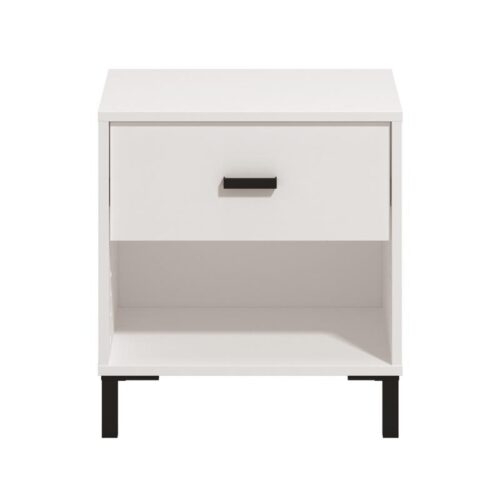 ΚΟΜΟΔΙΝΟ ALERIA NO1F ΛΕΥΚΟ ΧΡΩΜΑ 48x40x52εκ